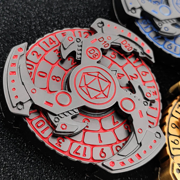 🔥🔥Sale 70% OFF--Dungeons and Dragons Metal Dice Spinner（BUY 2 FREE SHIPPING)