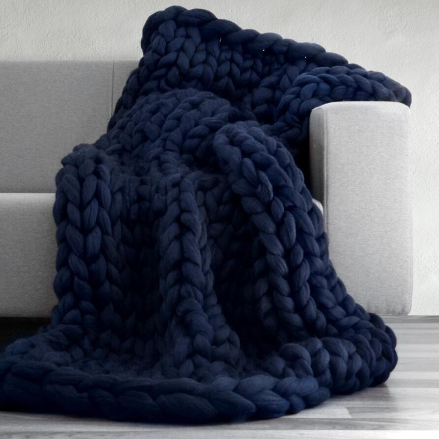 Chunky Knit Blanket