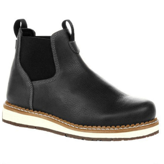 Handmade- Men's Waterproof Wedge Chelsea Work Boots