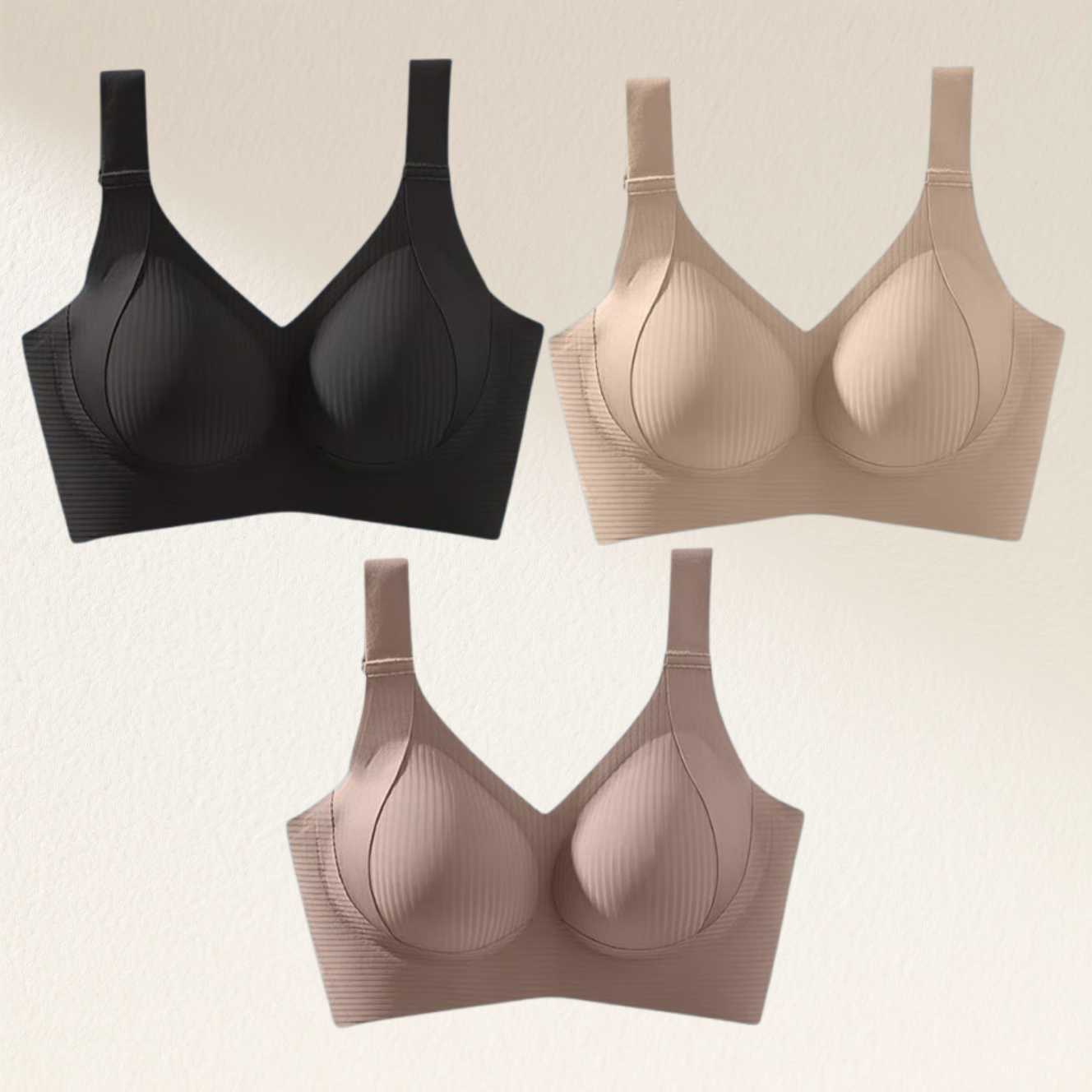 🎁 Buy 1 Get 3 Packs🔥Super Firming Wire-Free Bra All-Day Comfort No More Sagging (3-Pack Value Set)