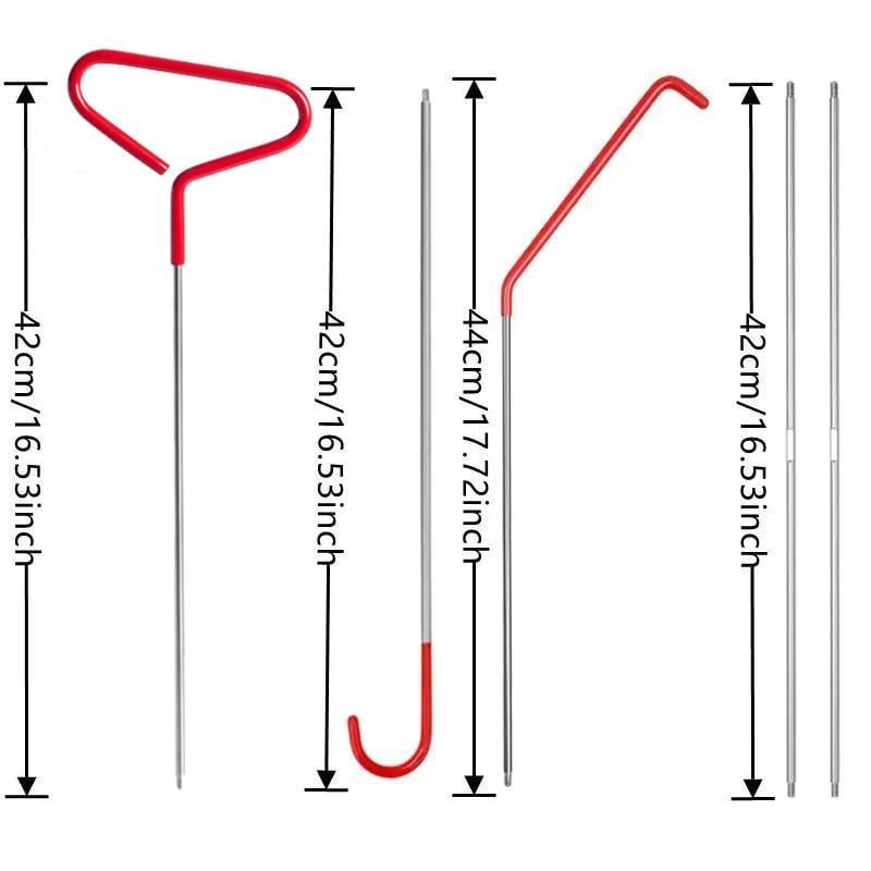 Heavy-Duty Fifth Wheel Pin Puller & Tire Repair Tool Kit