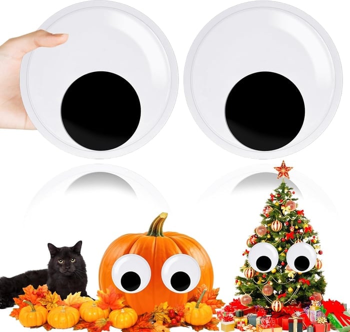 🔥Giant Wiggle Googly Eyes with Self Adhesive