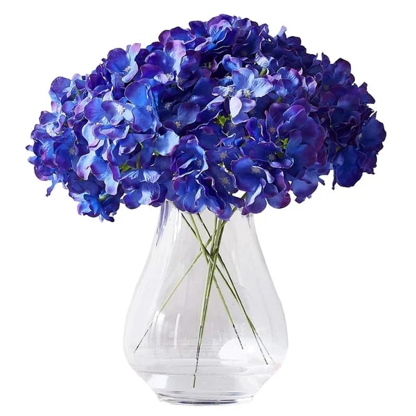 Outdoor Artificial Hydrangea Flowers