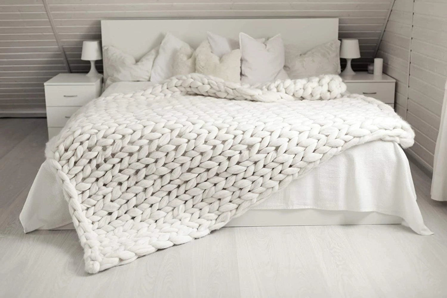 Chunky Knit Blanket