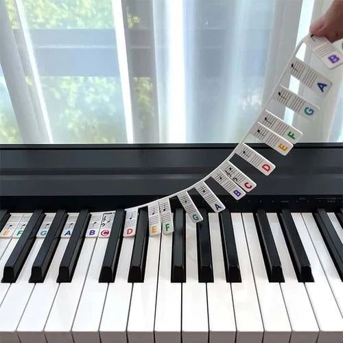 Best Gift - Removable Piano Keyboard Note Labels