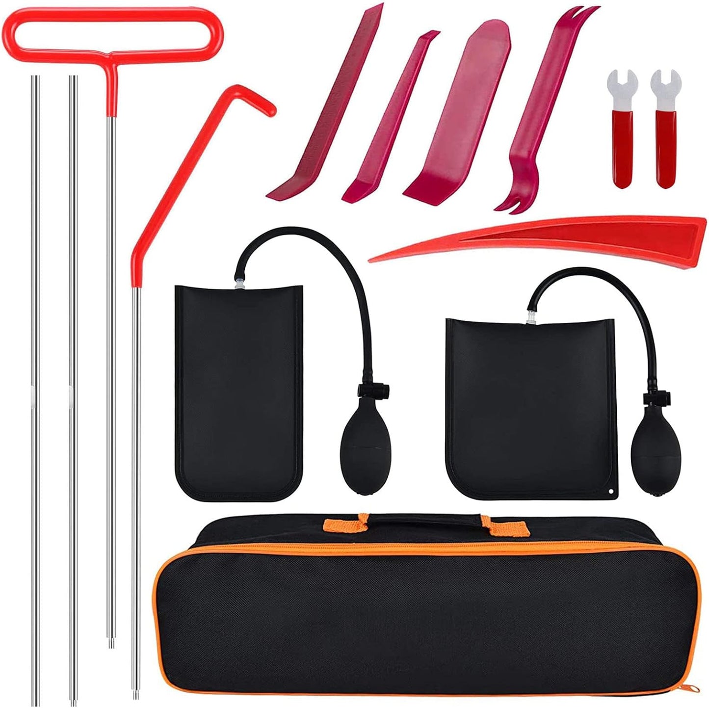 Heavy-Duty Fifth Wheel Pin Puller & Tire Repair Tool Kit