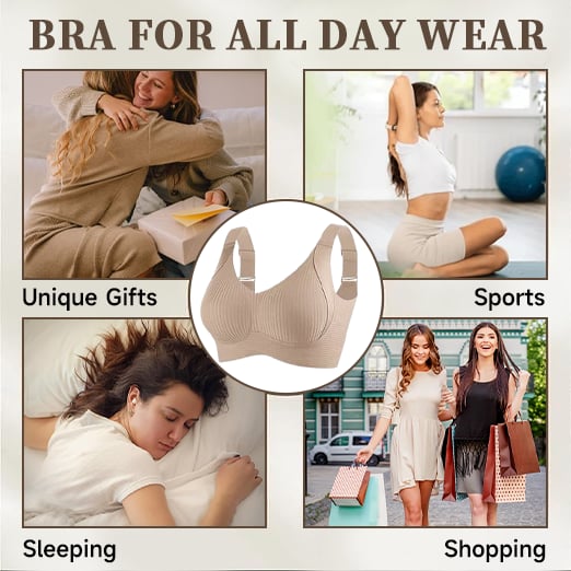 🎁 Buy 1 Get 3 Packs🔥Super Firming Wire-Free Bra All-Day Comfort No More Sagging (3-Pack Value Set)
