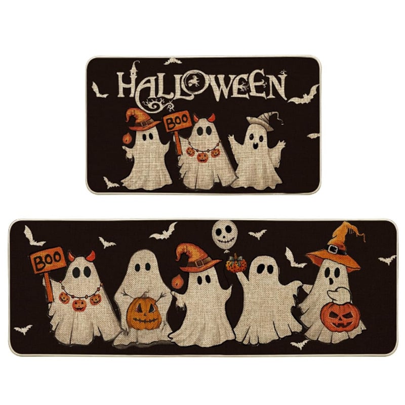 🎃Halloween Kitchen Rugs Sets of 2