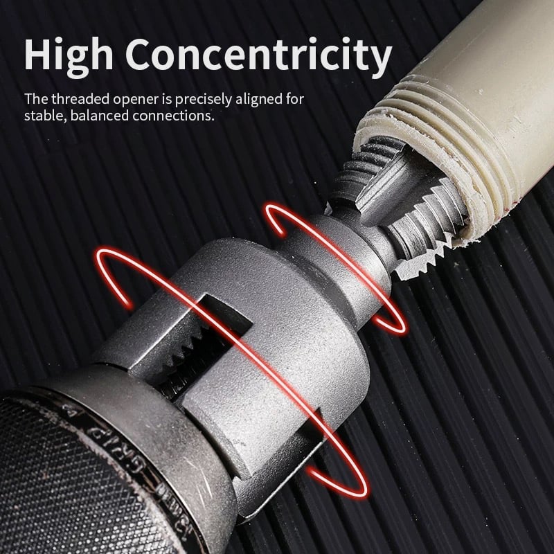 🔩💕Limited time offer - Integrated Internal & External Pipe Threading Tool