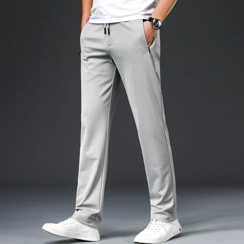 MEN'S STRAIGHT ANTI-WRINKLE CASUAL PANTS