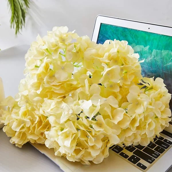 Outdoor Artificial Hydrangea Flowers