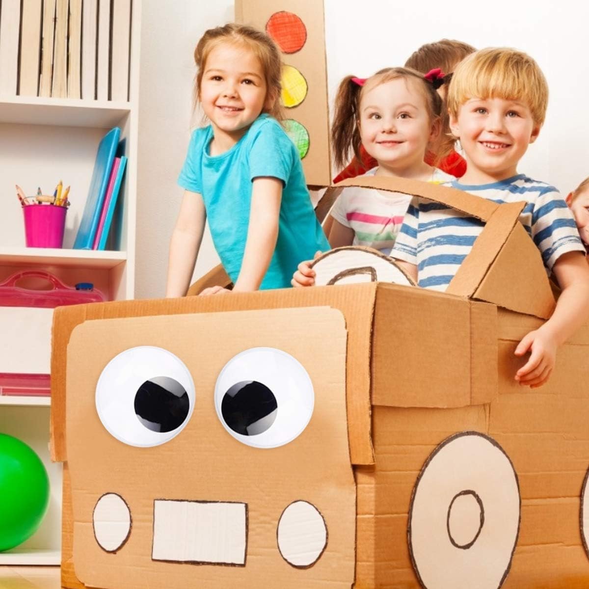 🔥Giant Wiggle Googly Eyes with Self Adhesive